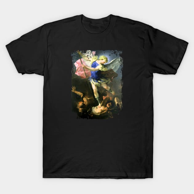 Saint Michael the Archangel T-Shirt by ChristianLifeApparel